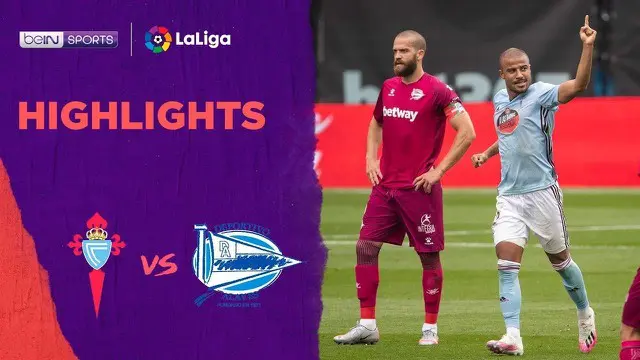 Berita video highlights pertandingan dengan setengah lusin gol saat new normal di La Liga 2019-2020 antara Celta Vigo melawan Deportivo Alaves, Minggu (21/6/2020) malam hari WIB.