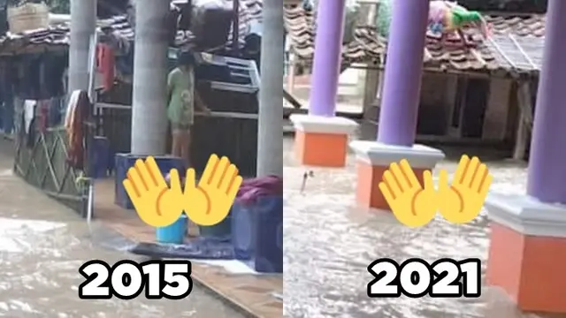 6 Transformasi Netizen saat Kebanjiran Ini Curi Perhatian