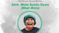 Mbah Minto meninggal dunia dalam usia 85 tahun pada Rabu, 22 Desember 2021 (dok.Instagram/@ucup_jbsklaten/https://www.instagram.com/p/CXyz19jPHDr/Komarudin)