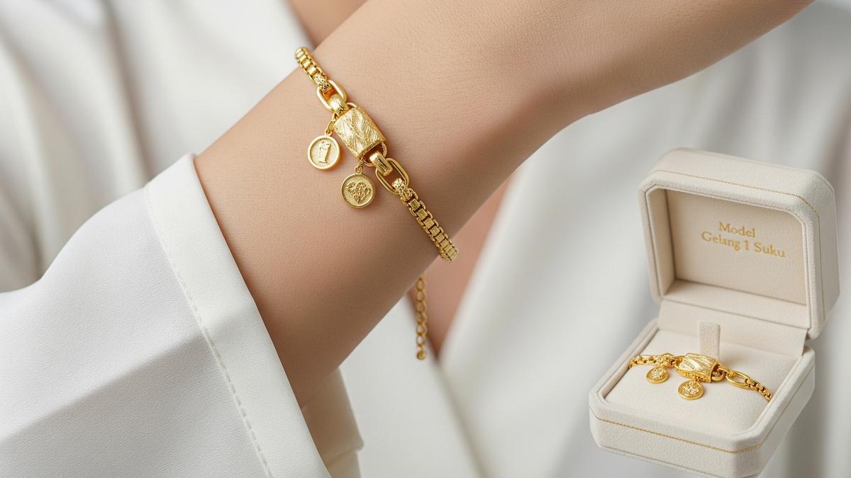 9 Model Gelang 1 Suku, Penampilan Makin Anggun dan Elegan