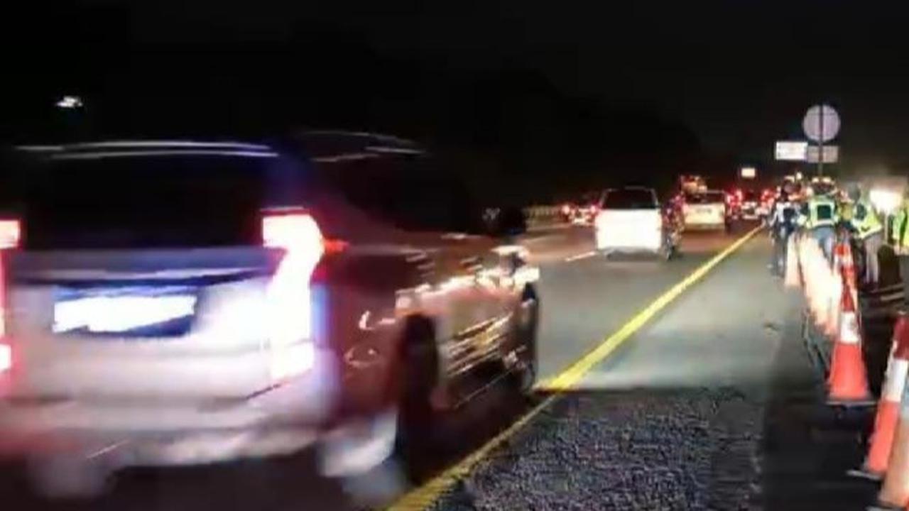 Rekayasa Lalu Lintas Lawan Arah di Tol Japek Dihentikan