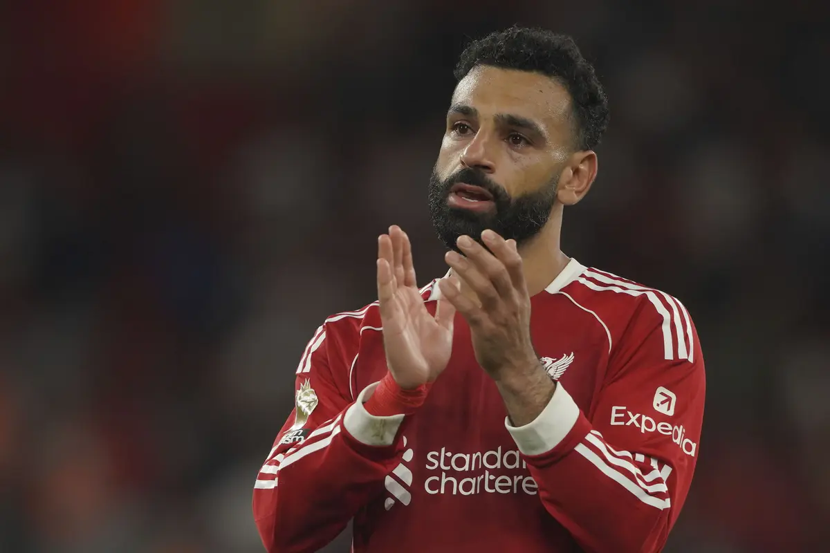 Foto: Tangis Salah Pecah Kenang Diogo Jota setelah Bawa Liverpool Raih Kemenangan Perdana Liga Inggris Musim Ini