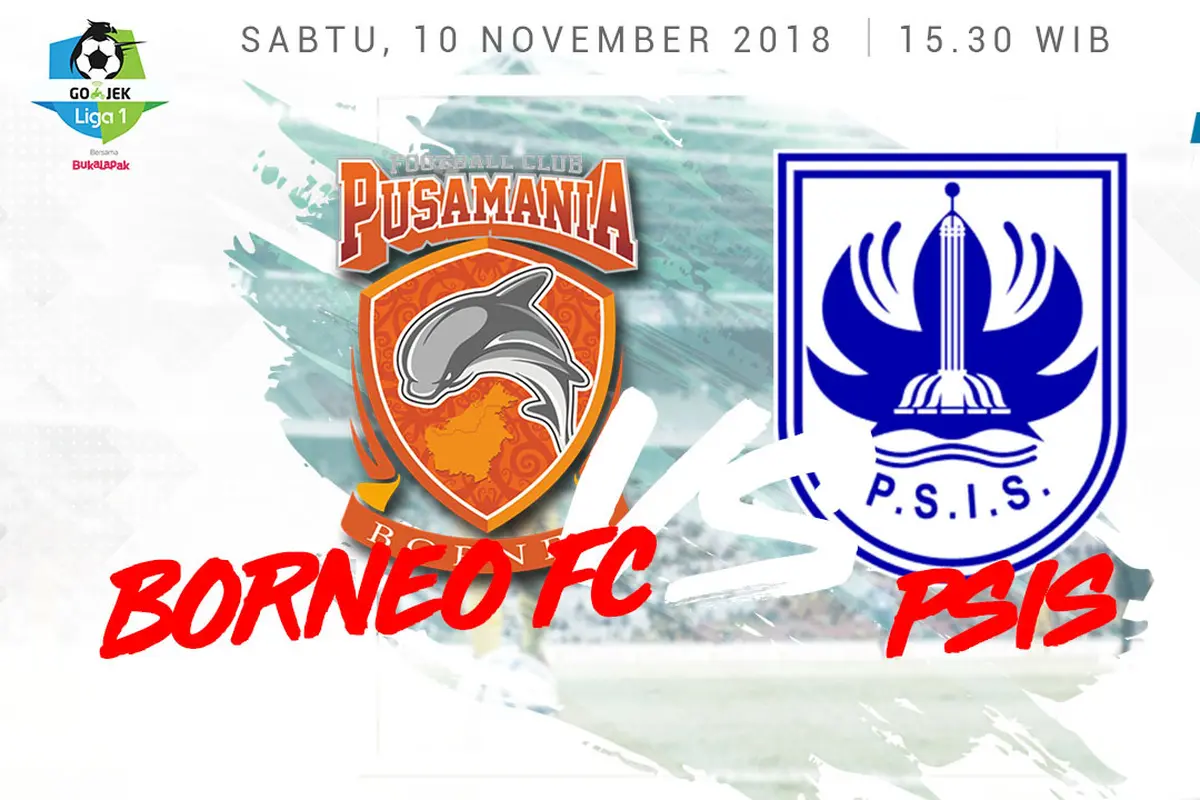 Pusamania Borneo FC Vs PSIS Semarang