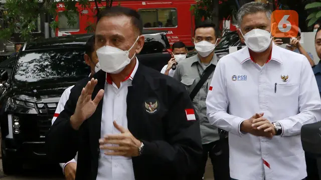 Foto: Hindari Wartawan, Ketua Umum PSSI Mochamad Iriawan Penuhi Panggilan Komnas HAM Terkait Tragedi Kanjuruhan