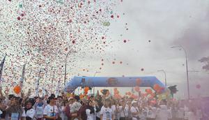 Paramount Color Walk 2025 ajang fun walk bareng keluarga