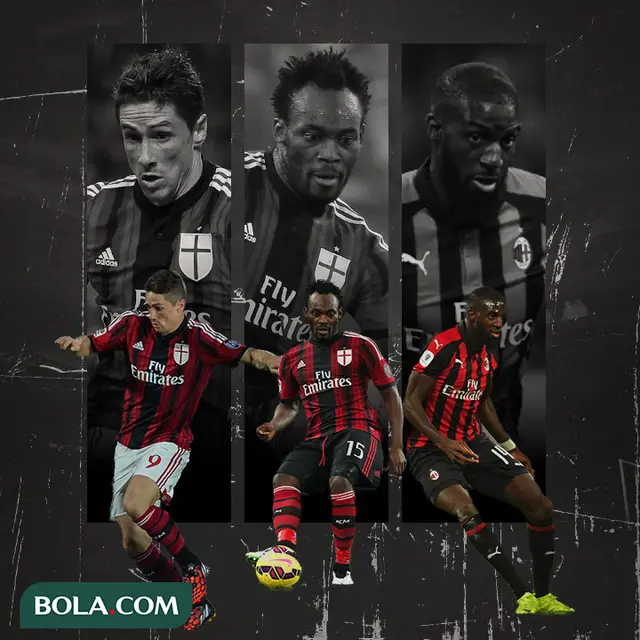Fernando Torres, Michael Essien dan Tiemoue Bakayoko