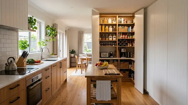 Desain Dapur Sederhana Rapi/AI Generated