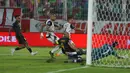 Pemain Persija Jakarta, Alaeddine Ajaraie berhasil mencetak gol ke gawang Malut United pada laga pekan ke-23 BRI Super League 2025/2026 yang berlangsung di Stadion Gelora Kie Raha, Ternate, pada Selasa (24/2/2026) malam.  (Dok Persija Jakarta)