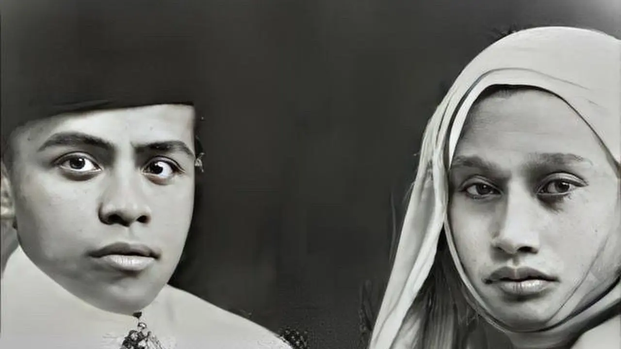 Buya Hamka dan Siti Raham.