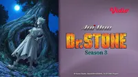 Saksikan musim terbaru serial anime Dr. Stone 3 di Vidio. (Dok. Vidio)