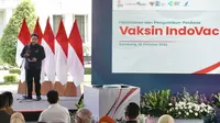 Peluncuran Vaksin Indovac produksi BUMN Bio Farma di Bandung, Kamis (13/10/2022). (Dok BUMN)