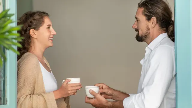 Couple Talking