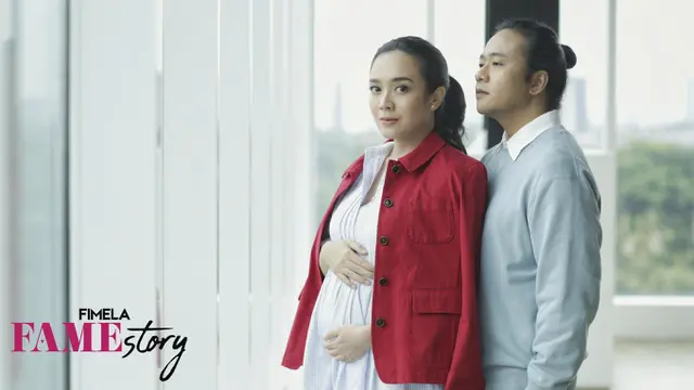 Famestory Dea Ananda dan Ariel Nidji. (Fotografer: Adrian Putra/Fimela.com)