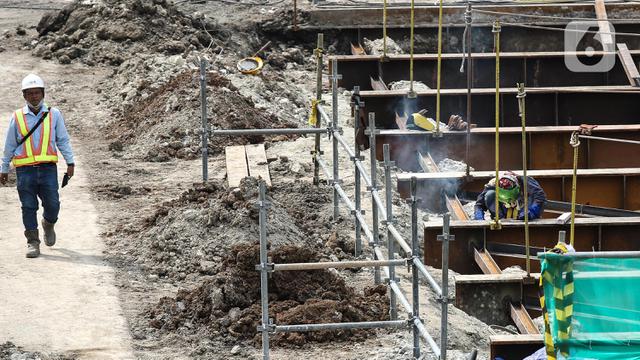 Progres Pembangunan MRT Stasiun Thamrin - Monas