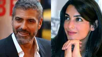 George Clooney memberikan cincin tunangan seharga Rp11 miliar kepada tunangannya, Amal Alamuddin.