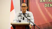 Kepala Divisi Pelayanan Hukum dan HAM pada Kanwil Kumham DKI Jakarta, Ronald Lumbuun ketika membuka desiminasi dan promosi Kekayaan Intelektual Komunal (KIK) di Hotel Royal Kuningan Jakarta, Selasa (12/7/2022). (Ist)