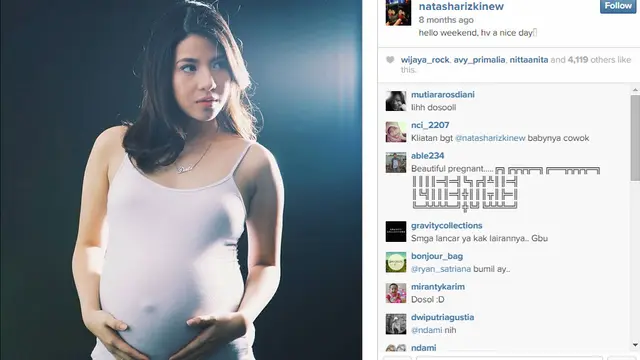 Cantiknya, Artis-artis ini Abadikan Moment Kehamilan