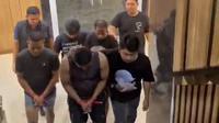 TIga pelaku penculikan kepala kantor cabang bank di Jaktim. (Liputan6.com/istimewa)