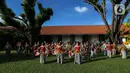 Peserta mengikuti rangkaian acara Bulan Kebangkitan, di Museum Kebangkitan Nasional, Jakarta, Sabtu (21/5/2022). Memperingati Hari Kebangkitan Nasional, Meseum Kebangkitan bekerjasama dengan Belantara Budaya Indonesia menggelar acara dengan tema “Masa Bangkit Wastra dan Budaya”. (Liputan6.com/Johan Tallo)