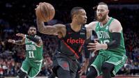 Damian Lillard Bawa Blazers Kalahkan Celtics pada lanjutan NBA (AP)