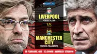 Liverpool vs Manchester City (Liputan6.com/desi)