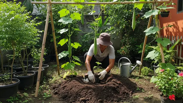Cara Menanam Oyong agar Panen Banyak