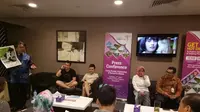 Sejumlah peserta Nongsa Fun Run 2017 yang berasal dari Singapura menyatakan kesiapannya (Foto: Kemenpar)