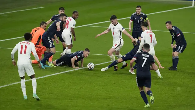 Inggris Ditahan Imbang Skotlandia Tanpa Gol