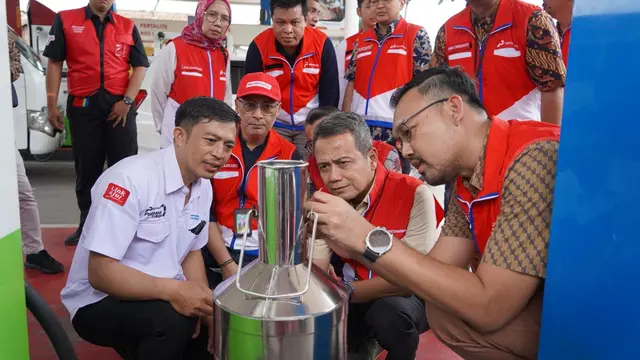 Wadirut Pertamina Cek Kesiapan Satgas RAFI 2024, Pastikan Pasokan, Kualitas dan Kuantitas Produk