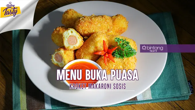 [Bintang] Menu Buka Puasa: Kroket Makaroni Sosis
