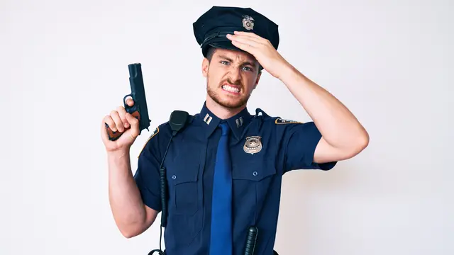 Ilustrasi polisi