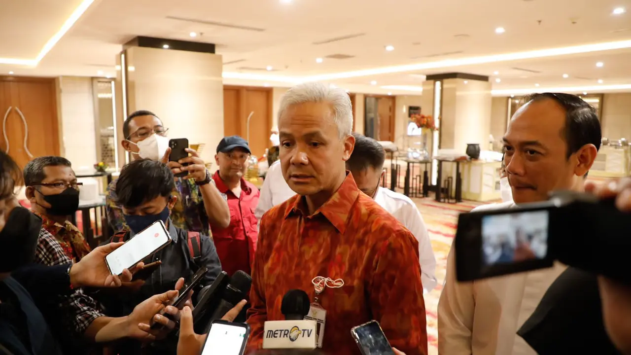Gubernur Jawa Tengah (Jateng) Ganjar Pranowo (Istimewa)