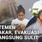 Apartemen Pavilion Jakarta Pusat Terbakar, Asap Pekat Menyulitkan Proses Evakuasi