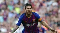 Lionel Messi siap antar Barcelona juara Liga Champions (AP Photo/Eric Alonso)
