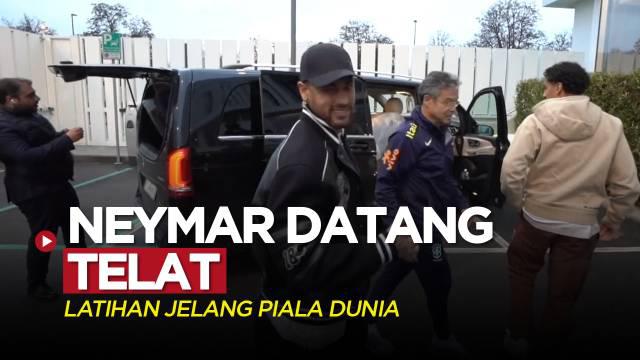 Berita Video, Neymar Terlambat Datang pada Latihan Bareng Timnas Brasil yang Berlangsung Senin (14/11/2022)