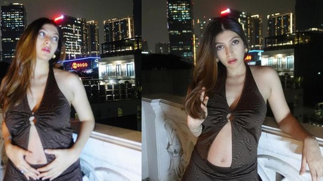 8 Potret Menawan Sarah Kheil dengan Baby Bump, Netizen Diminta Menebak Usia Kandungan