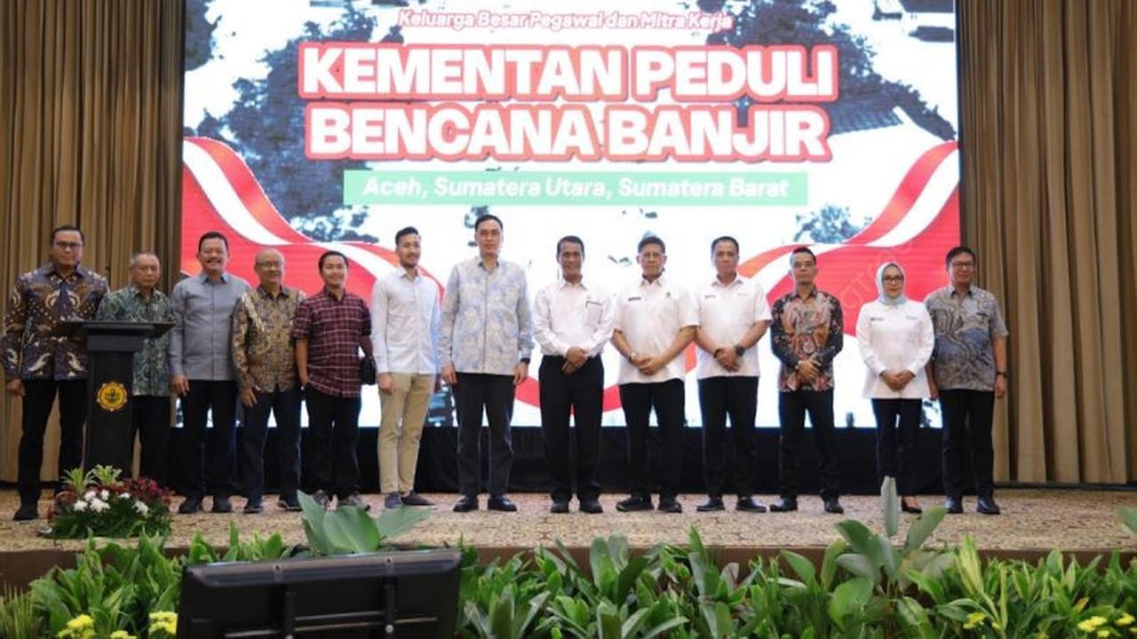 Mentan Himpun Bantuan Rp75,85 Miliar untuk Korban Banjir Aceh dan Sumatera