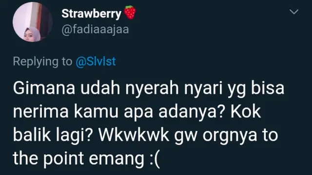 Deretan Jawaban Saat Mantan Pacar Ajak Balikan, Menohok tapi Lucu