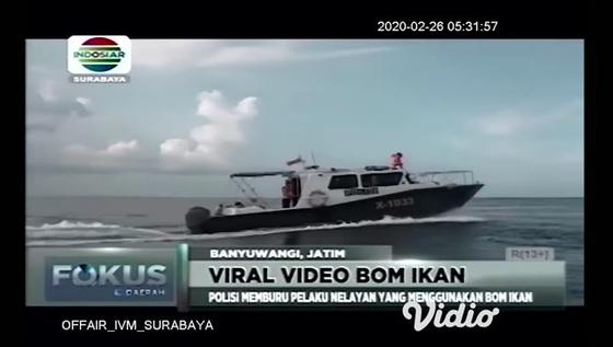 VIDEO: Satpol Air Banyuwangi Masih Terus Buru Pelaku Bom Ikan di Pulau Tabuhan