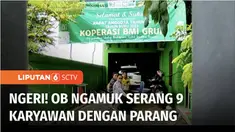 Seorang pesuruh kantor atau office boy di Kabupaten Cirebon, Jawa Barat, diduga melakukan percobaan pembunuhan terhadap empat karyawan di tempat pelaku bekerja, Senin siang. Pelaku bahkan sempat menyekap dan secara membabi buta menyabetkan parang ke ...