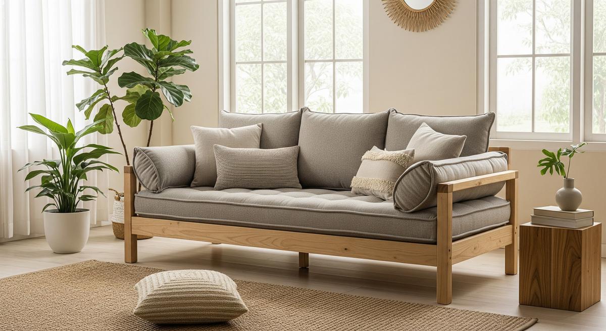 Model Sofa yang Cocok untuk Ruang Tamu Rumah Minimalis Desain Daybed