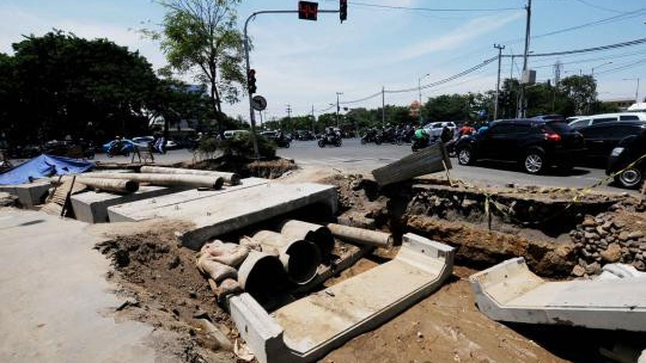 Antisipasi banjir, Pemkot Surabaya bangun gorong-gorong