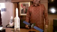 Presiden SBY mengapresiasi dan mendukung langkah PT Bank Rakyat Indonesia Tbk (BRI) untuk membangun proyek satelit jaringan komunikasi. 