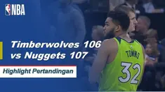 Nikola Jokic mencatat triple-double lainnya (13 poin, 16 rebound, 10 assist) dan Malik Beasley menambah 22 poin saat Nuggets menang beruntun keenam mereka.
