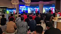Suporter Garuda Penuhi Venue Nonton Bareng Timnas Indonesia vs Malaysia