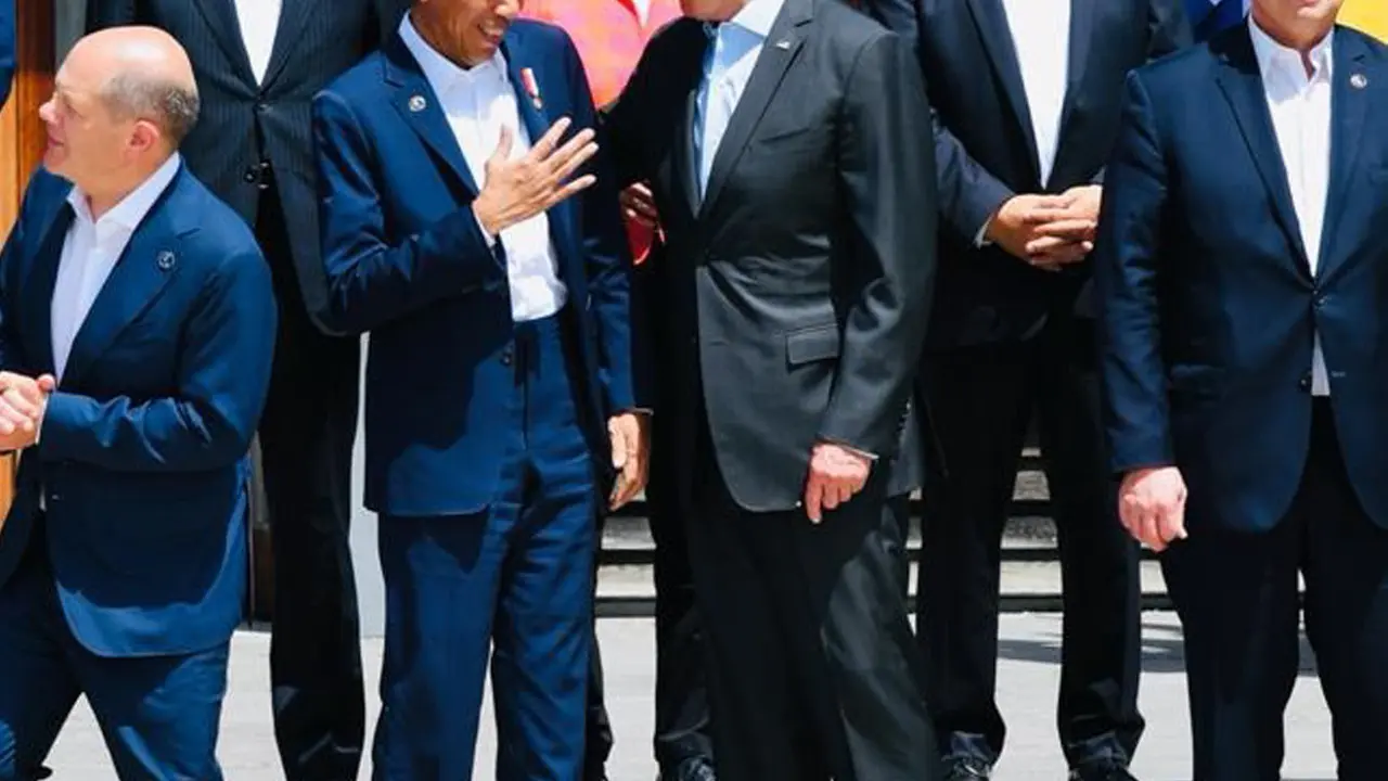 FOTO: Presiden Jokowi Hadiri KTT G7