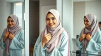 Cara Memakai Hijab Segi Empat Modern: 21 Tutorial Simpel dan Menawan