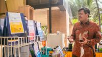Direktur Jenderal Industri Agro Kementerian Perindustrian, Putu Juli Ardika pada Pameran Produk Makanan dan Minuman Tahun 2022 di Plaza Pameran Industri, Gedung Kementerian Perindustrian, Jakarta, Selasa (5/7).