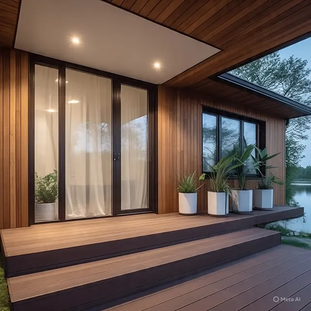 Rumah papan 2025. (Liputan6.com/MetaAI)