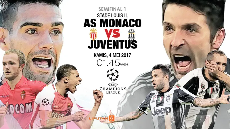 Prediksi AS Monaco Vs Juventus